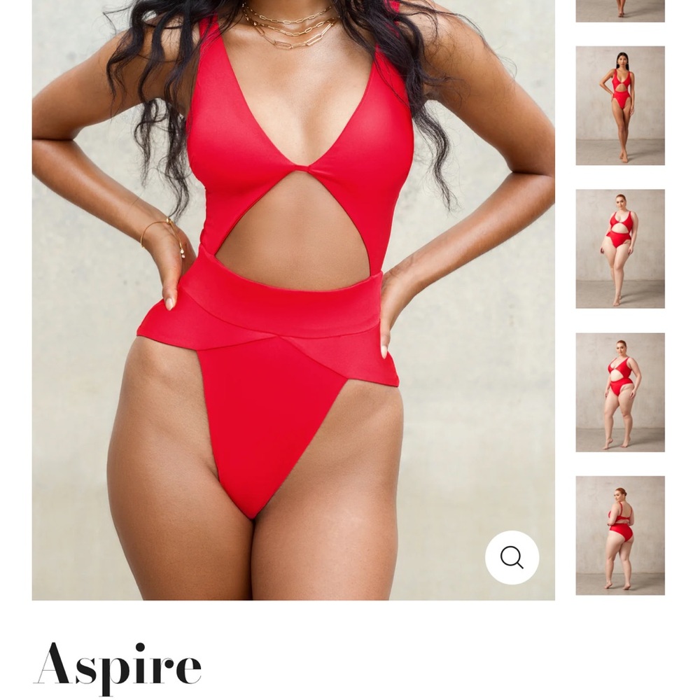 MBM Unlimited Bold Red Women's One Piece